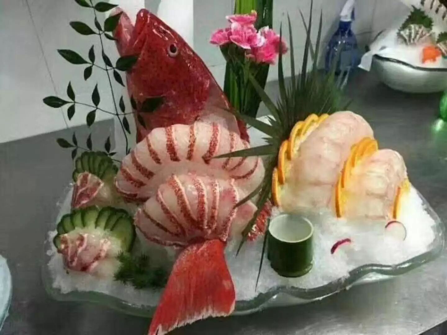 餐饮半成品展示